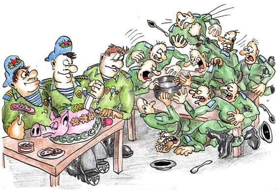 Армейские карикатуры ВДВ