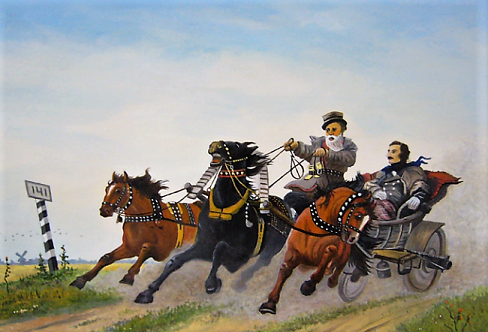 Птица тройка Гоголь