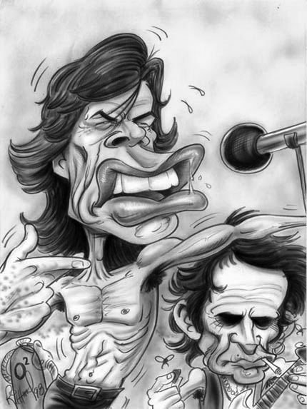 Группа карикатура