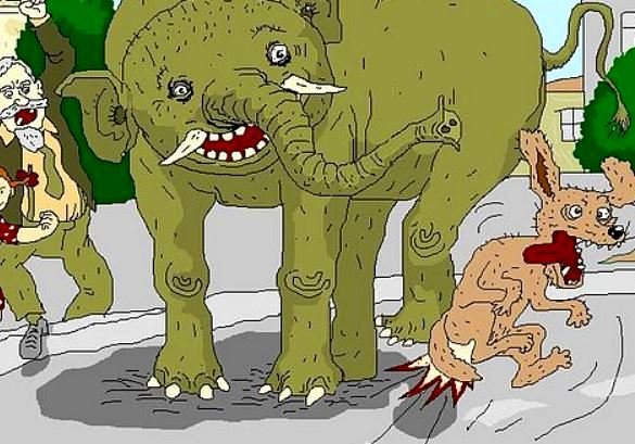 Моська анекдот