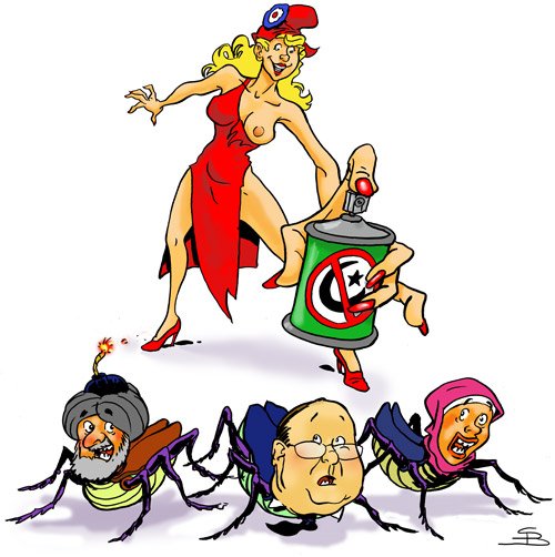 Мультикультурализм карикатура