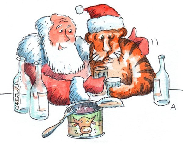 Новогодняя пьянка