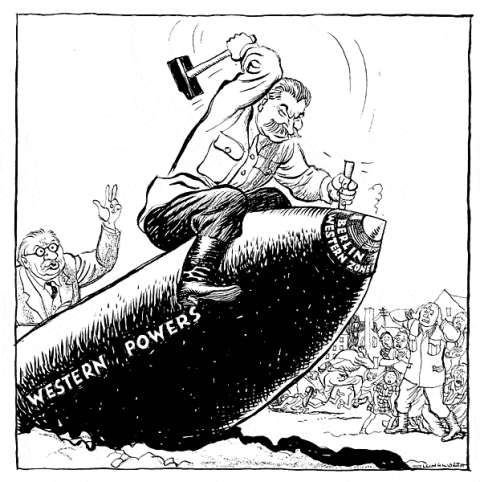 Антисоветские карикатуры времен холодной войны