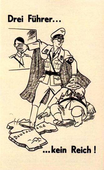 Генрих Гиммлер карикатура