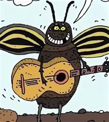 Жук карикатура