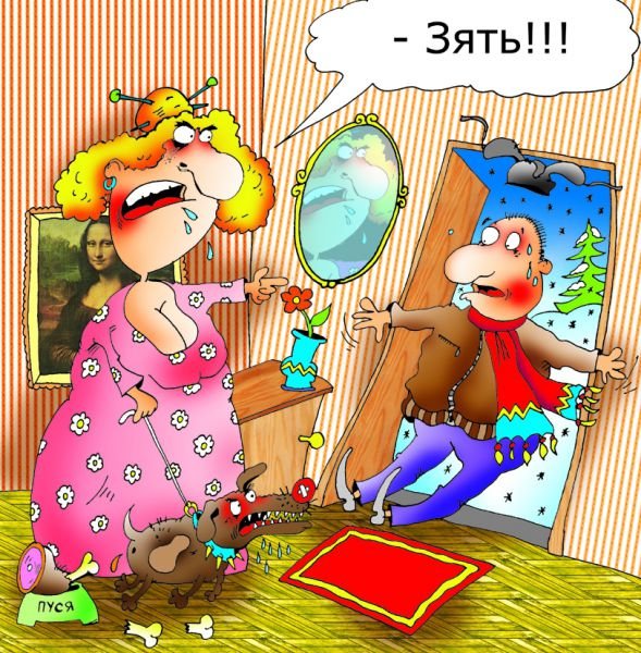 Шутки про зятя в картинках