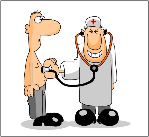 Врач карикатура