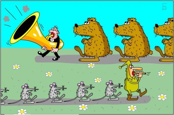 Пляски под дудку