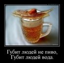 Губит людей не пиво губит людей вода