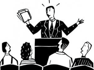 Оратор раскраска