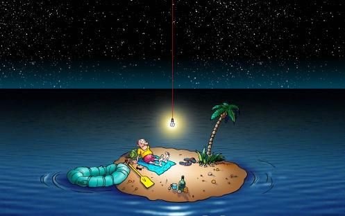 Спокойной ночи карикатура