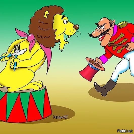 Клоун карикатура