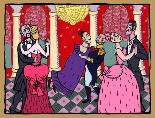 РЖЕВСКИЙ карикатура