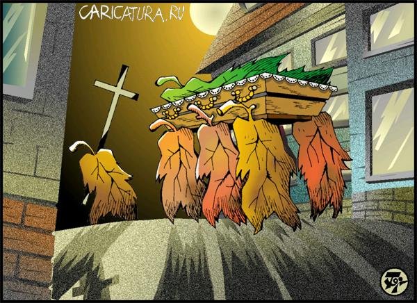 Багрец карикатура