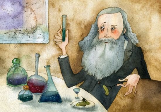 Химия карикатура