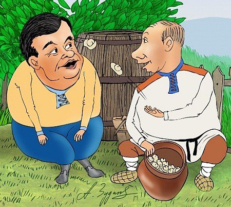 Герои Украины карикатура