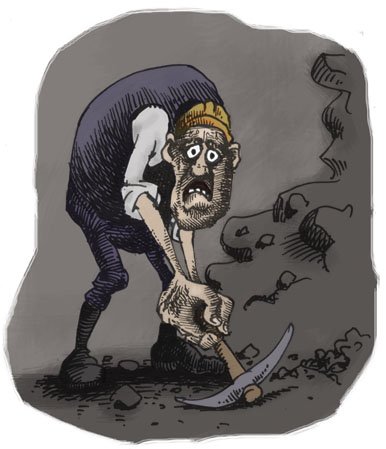 Уставший работяга