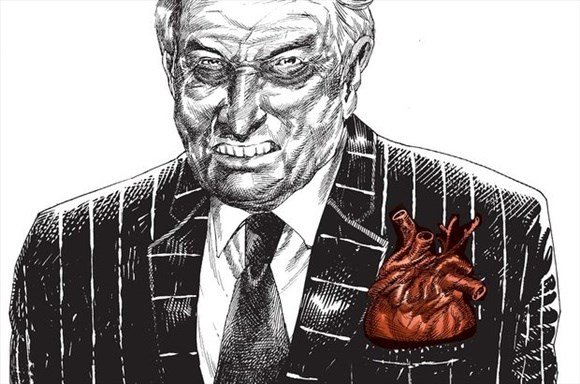 Дэвид Рокфеллер карикатура