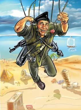 Карикатура на пехоту