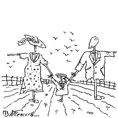 Карикатуры Виталия Пескова