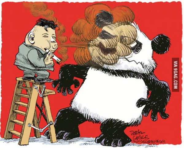 КНДР карикатура