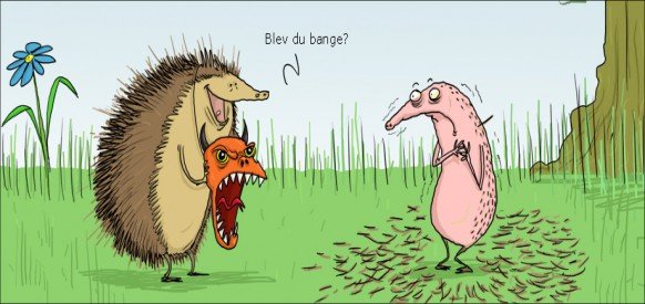 Напугали ежа поговорка