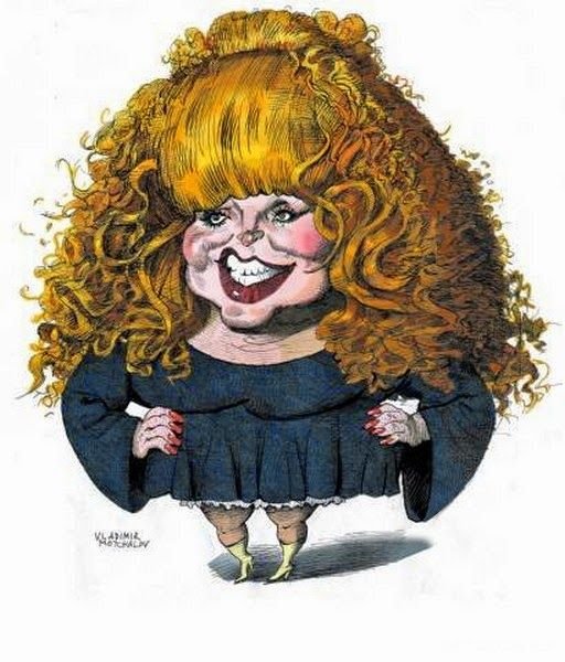 Красота карикатура