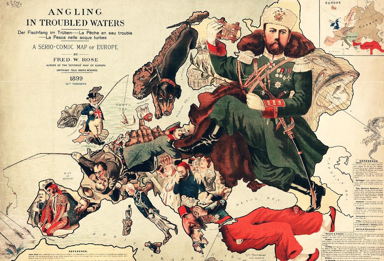 Карикатуры первой мировой войны