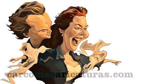 Шарж Леонардо ди Каприо