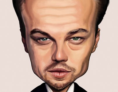 Шарж Леонардо ди Каприо