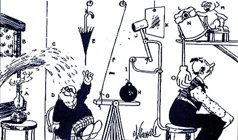 Машина Голдберга механизмы