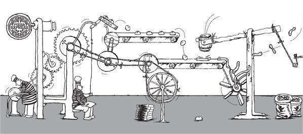 Голдберг рубен карикатуры машин (49 фото)