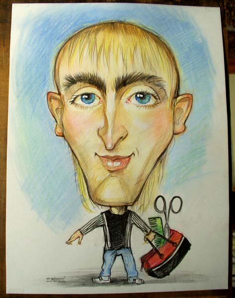 Валерий Леонтьев карикатура