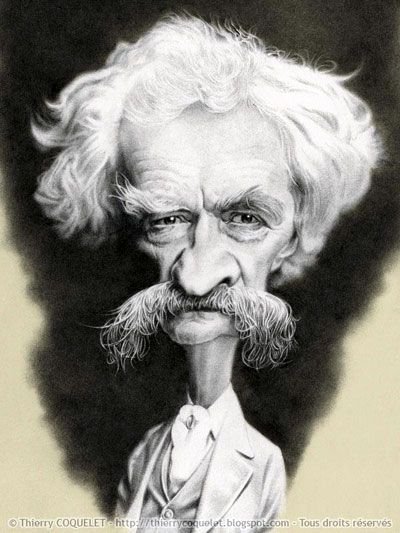 Марк Твен и его кошки