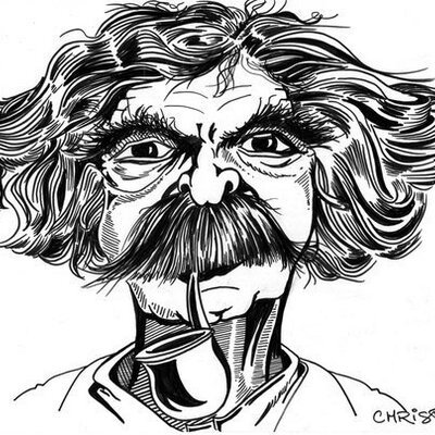 Марк твен шарж (44 фото)