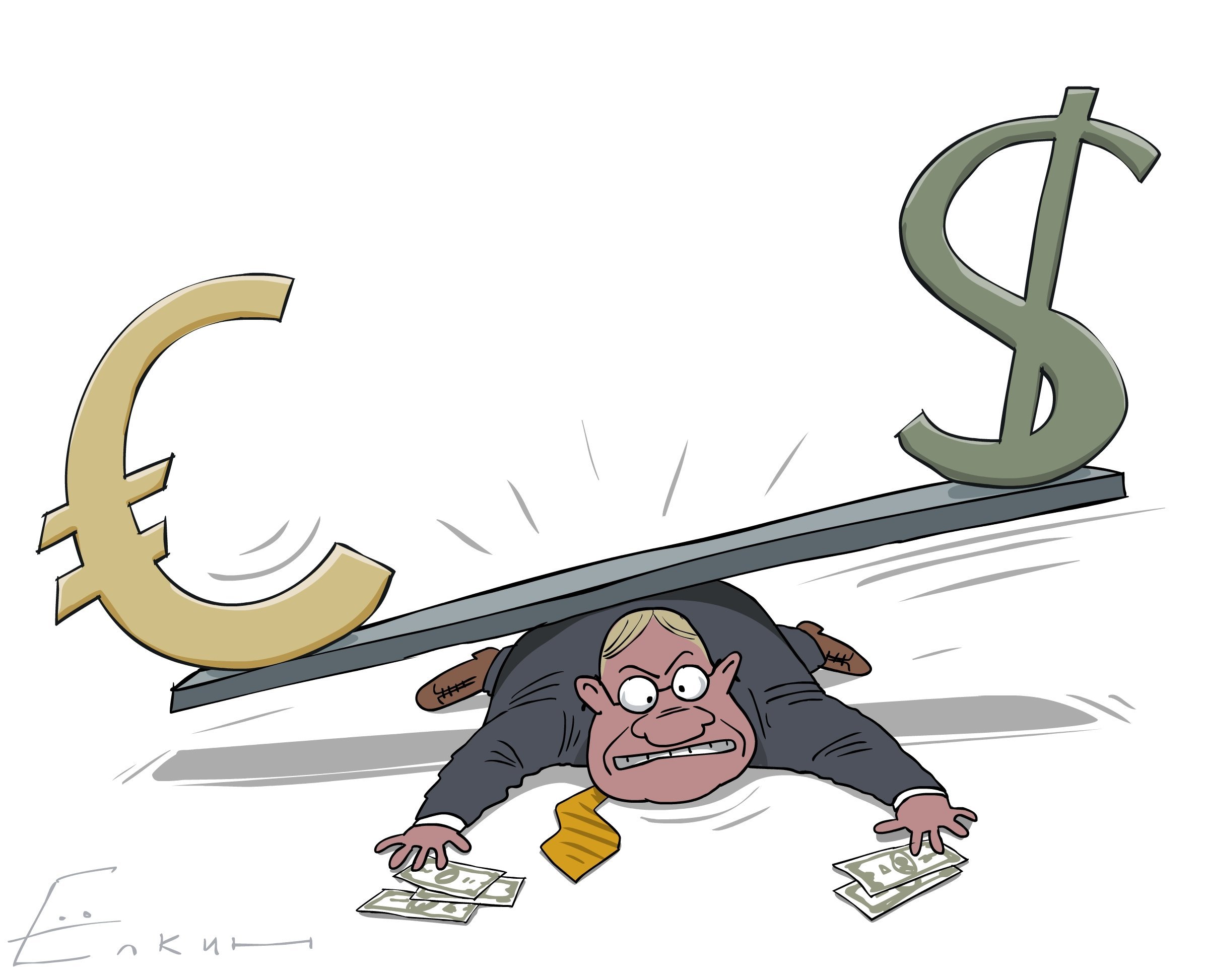 Доллар упал рублем. Рубль и доллар карикатура. Доллар карикатура. Валюта карикатура. Рубль карикатура.