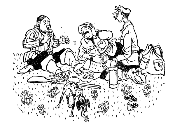 Н Н Носов три охотника