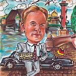 Шарж у разводных мостов