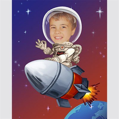 Шарж космос