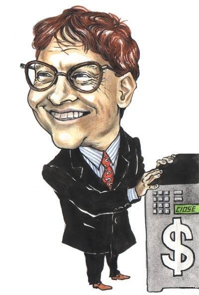 Бену Гаррисон Билл Гейтс