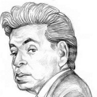 Дружеский шарж Аркадий Райкин