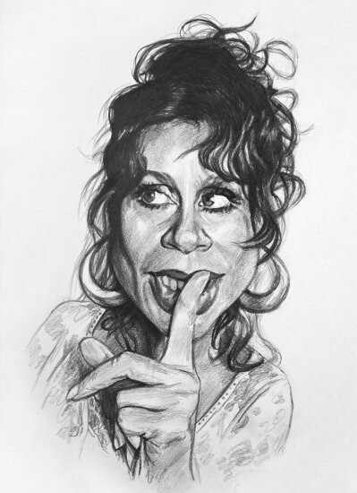 Алла Пугачева карикатура