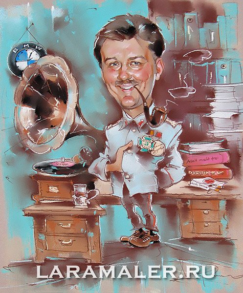 Шарж Лариса Шигорина