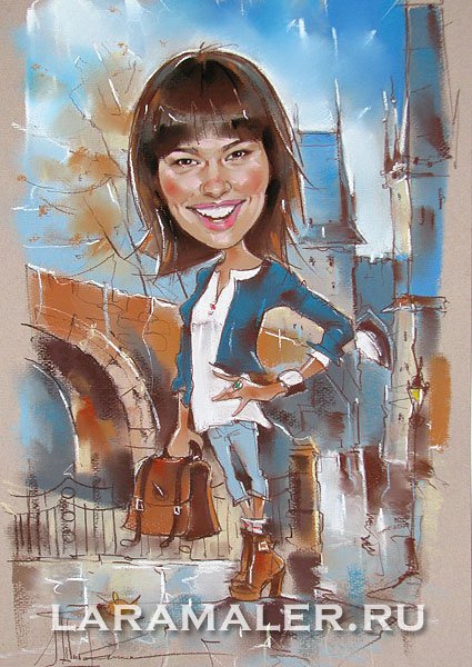 Шарж Лара Малер