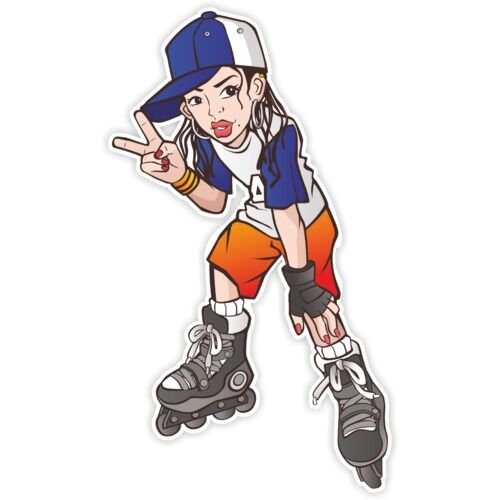 Роллер наклейка