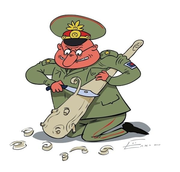 Карикатуры на Ракетчиков