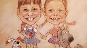 Нарисовать шарж