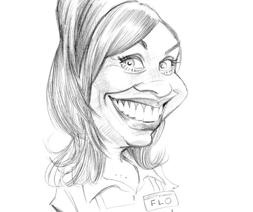 Робин Уильямс карикатура