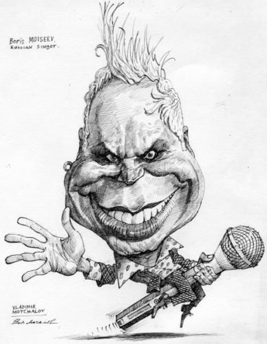 Художник Константин Куксо шаржи