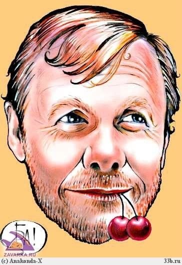 Юрий Никулин шарж